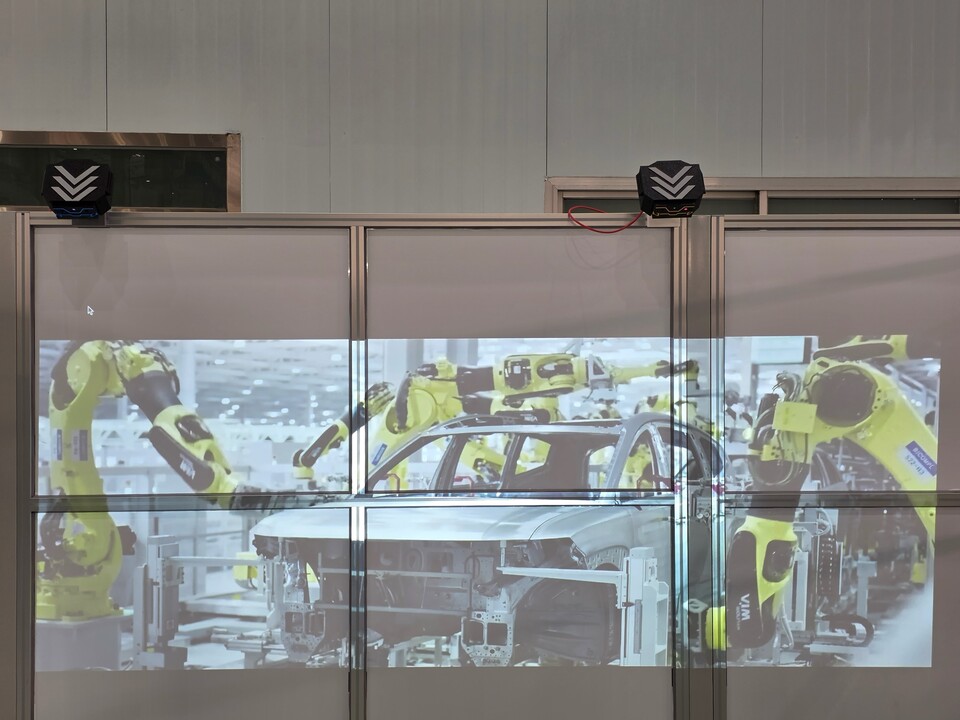 하이브리드 스마트 안전센서의 모습./현대차그룹