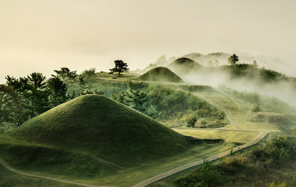 함안말이산고분군. 사진=함안군