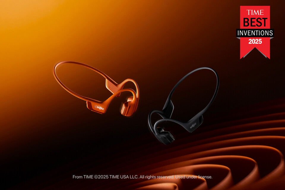 샥즈 ‘오픈런 프로 2’가 미국 시사 주간지 타임이 선정한 ‘2025 올해 최고의 발명품’에 이름을 올렸다./샥즈