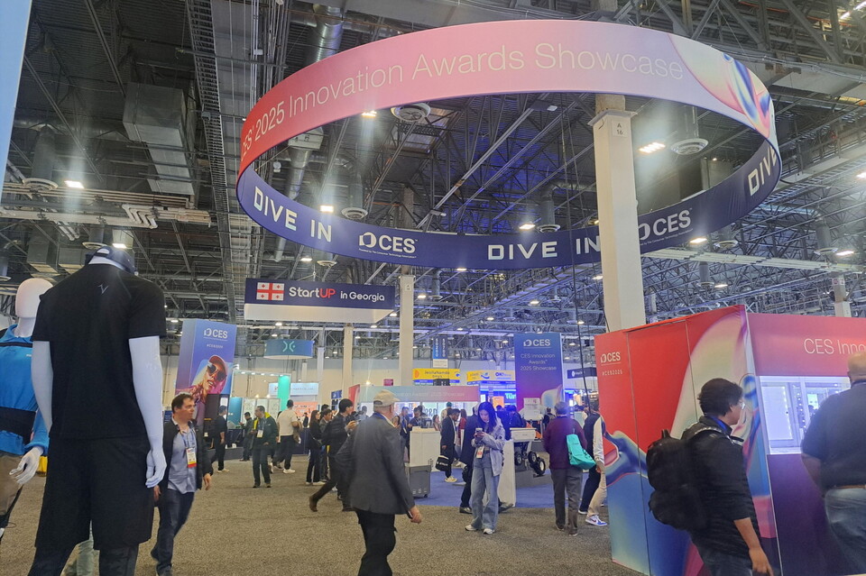 2025년 CES박람회 전경.