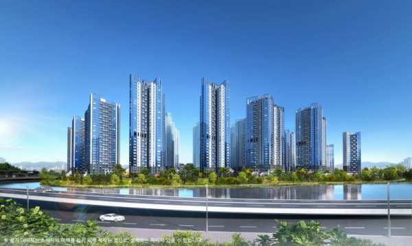 ​래미안 트리니원 투시도 /삼성물산​
