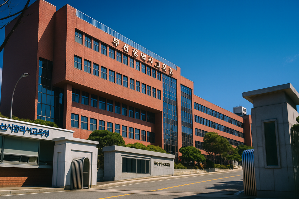 부산시교육청 전경. 사진(AI 제작)=이승렬 기자