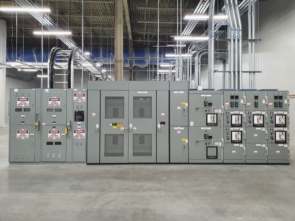 LS일렉트릭의 북미 수출용 수배전반./ LS일렉트릭 제공