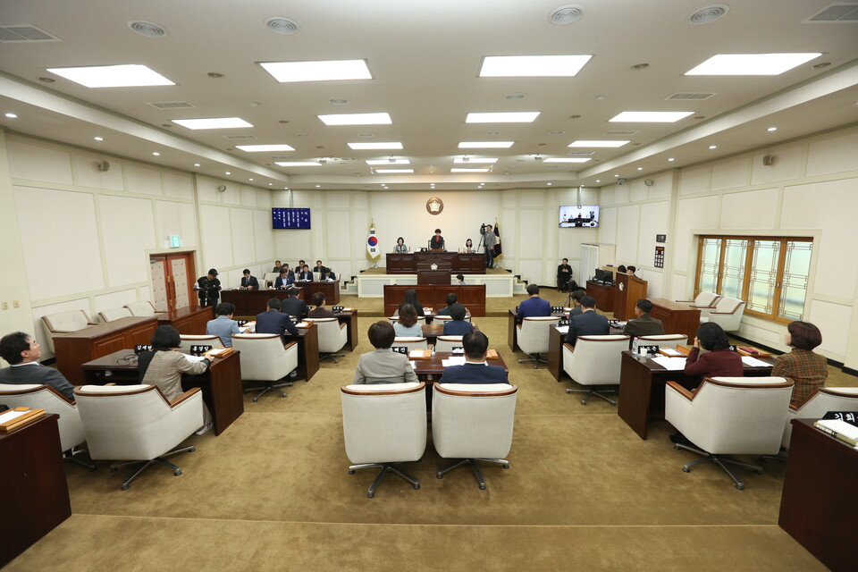 수성구의회는 11일 제273회 제2차 정례회 제1차 본회의를 시작으로 39일간의 의사일정에 돌입한다. 사진=수성구의회