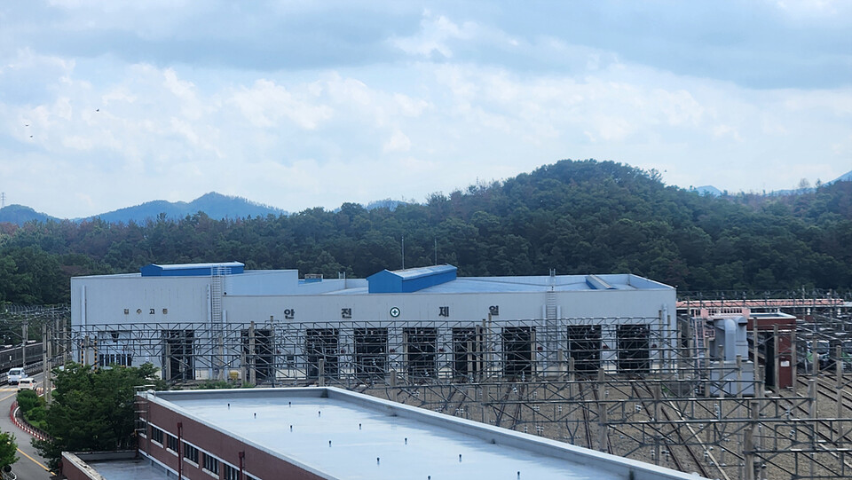 문양 차량기지. 사진=대구교통공사 제공