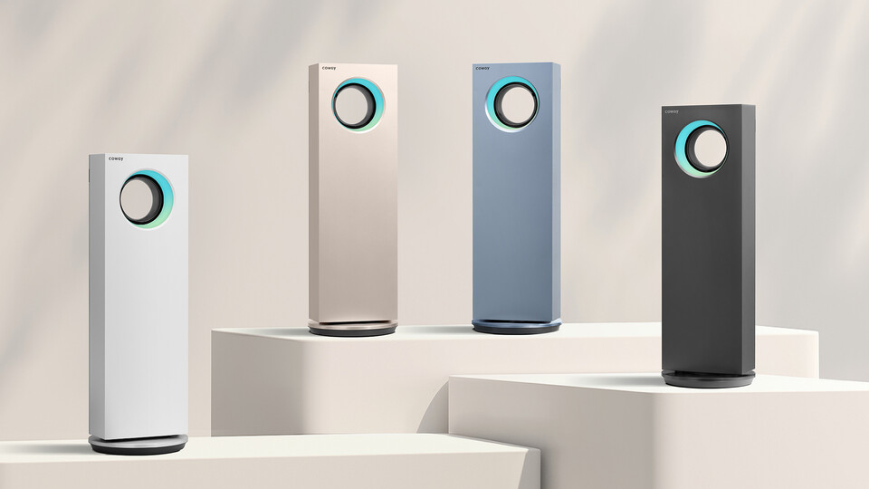 히티브 온풍 공기청정기./코웨이