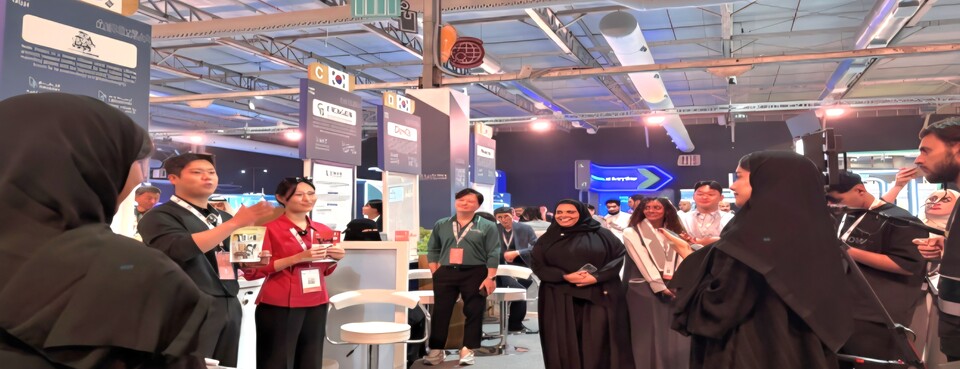 행사 모습, BIBANK-스타트업 통합관(기업 인터뷰). 사진=부산시