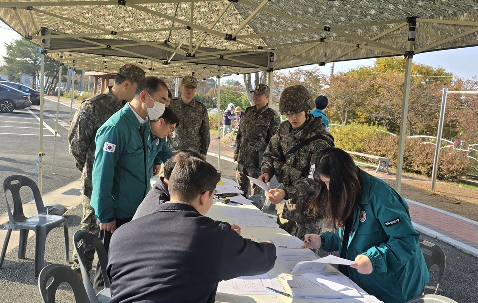의성군 ‘2025년 경상북도 충무훈련’ 참여 .사진=의성군 제공