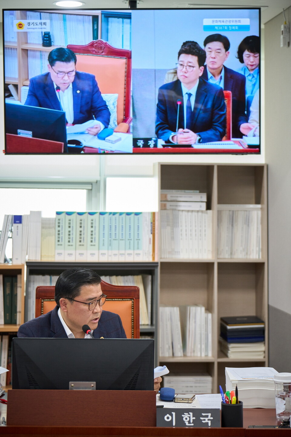 이한국 의원은 또 “현대사회에서는 ‘어떻게 쉬어야 하는지 모르는 사람들’이 많다”며 “경기도형 웰니스 관광은 단순한 여행이 아니라 몸과 마음의 회복, 일상 속 쉼을 제공하는 새로운 관광 패러다임이 돼야 한다”고 덧붙였다./ 경기도의회 제공