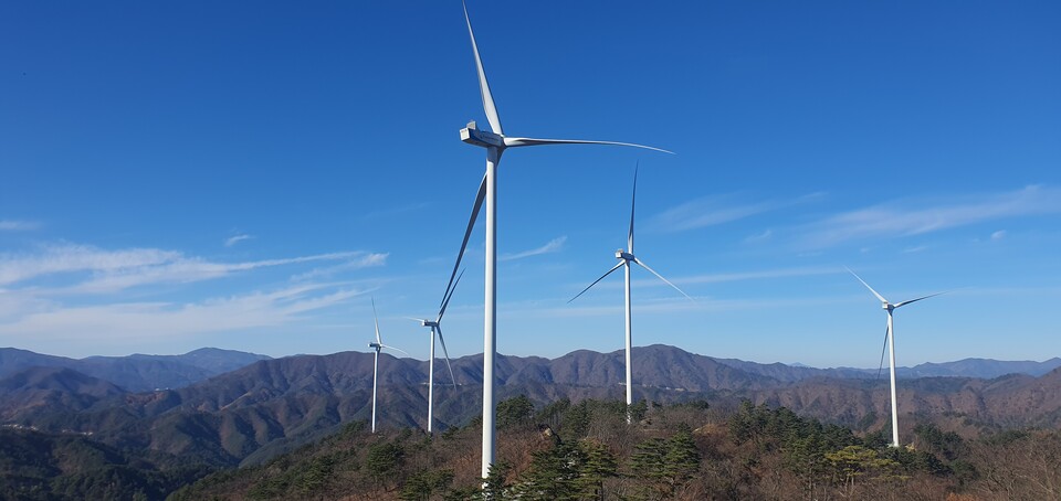 봉화군 ‘봉화 오미산 풍력발전 준공 기념 행사’ 개최 .사진=봉화군 제공