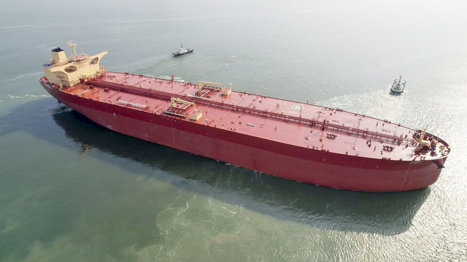 SK해운의 원유운반선./연합뉴스