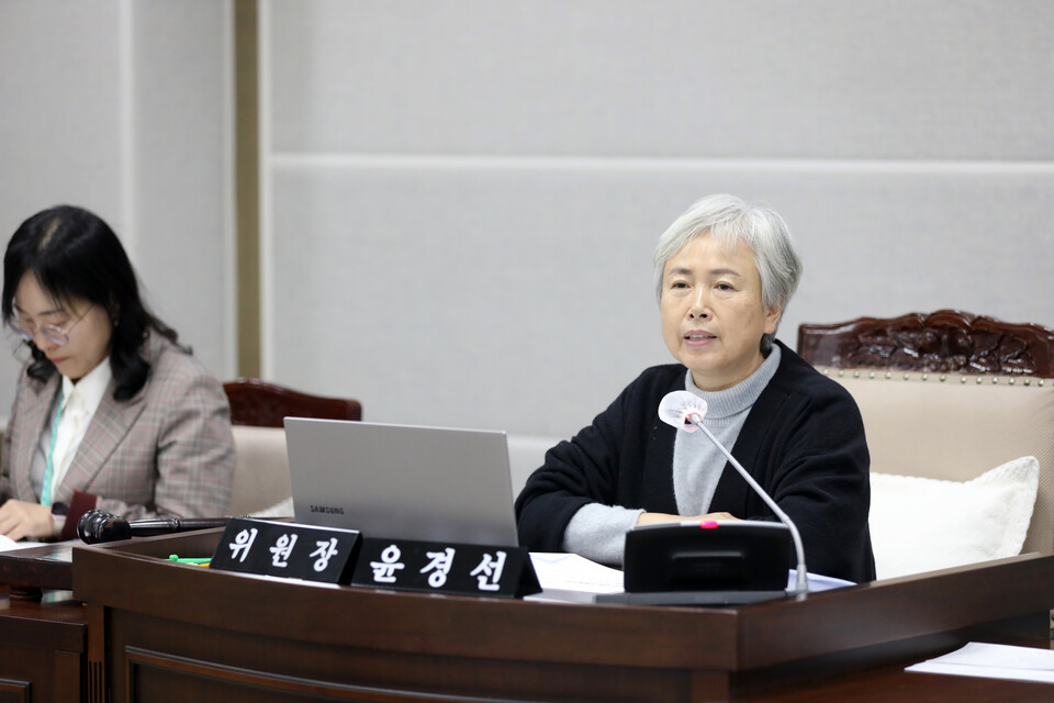 수원특례시의회 인사청문특별위원회(위원장 윤경선)는 11일 이영인 수원도시공사 사장 임용후보자에 대한 인사청문회를 열고, 후보자의 전문성과 도덕성, 향후 공사 운영 비전 등을 집중 검증했다./ 수원특례시의회 제공