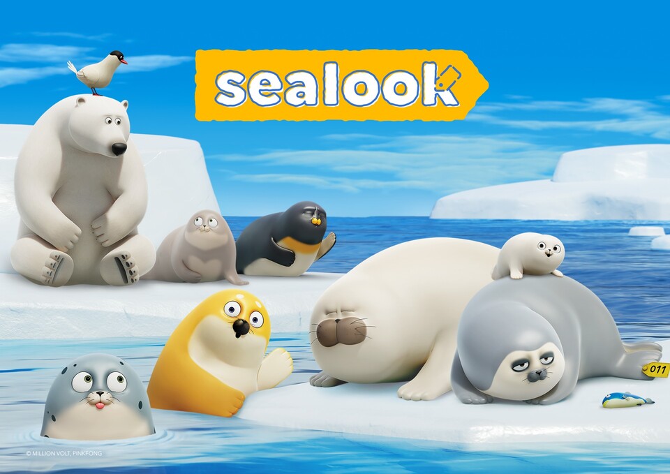 더핑크퐁컴퍼니의 차세대 IP ‘씰룩(SEALOOK)’이 넷플릭스 공개와 동시에 전 세계 9개국 Top10에 오르며 글로벌 흥행 돌풍을 일으키고 있다./더핑크퐁컴퍼니