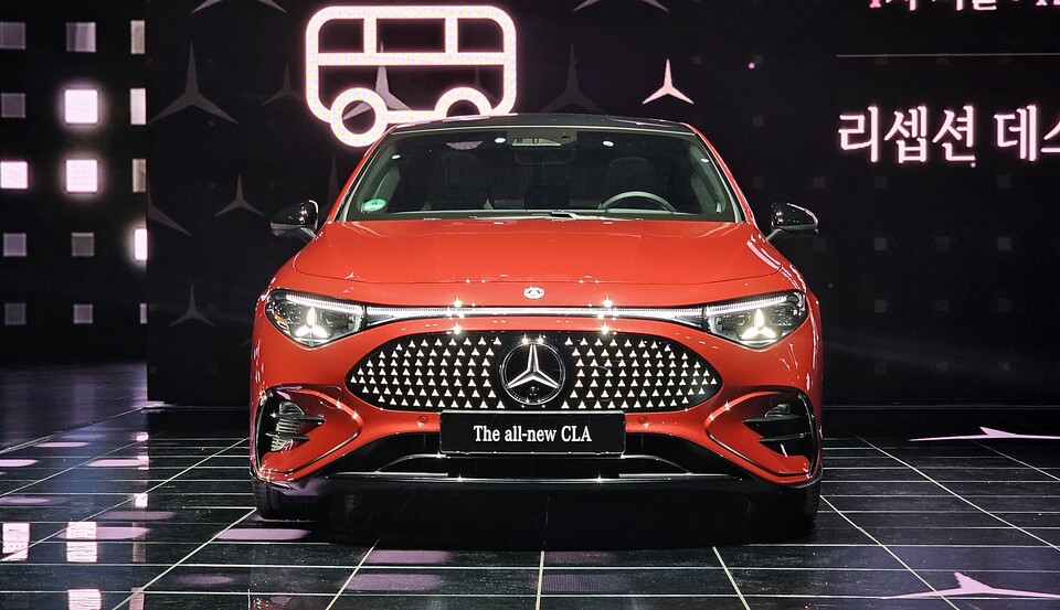 메르세데스-벤츠 '디 올-뉴 CLA'의 외관./곽호준 기자