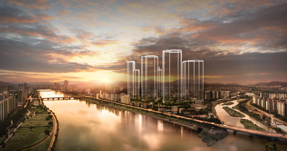 태화강 센트럴 아이파크 투시도./HDC현대산업개발