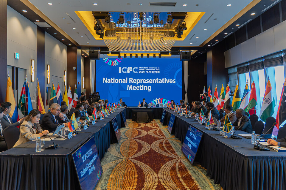 2025 세계어촌대회 국가 대표자 회의(2025.11.9.). 사진=KMI