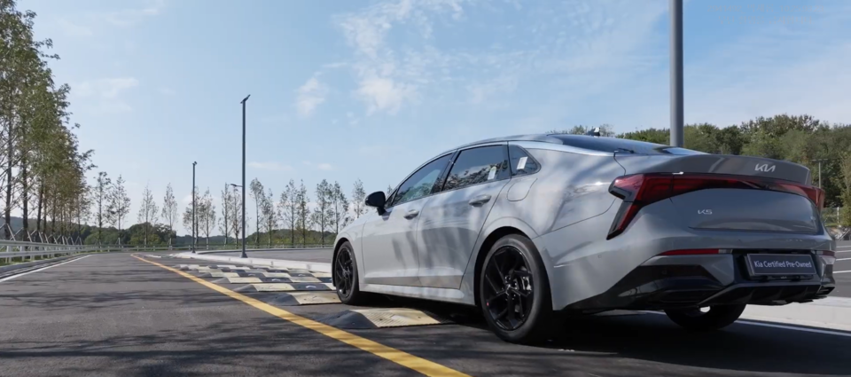 기아 인증중고차 센터 평택 직영점 전용 시승 트랙./기아