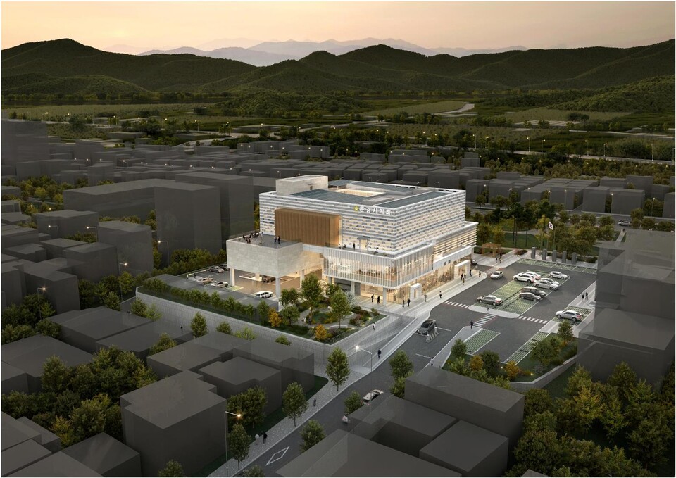 ‘문경시의회 복합청사 실시설계 최종보고회’개최 .사진=문경시 제공