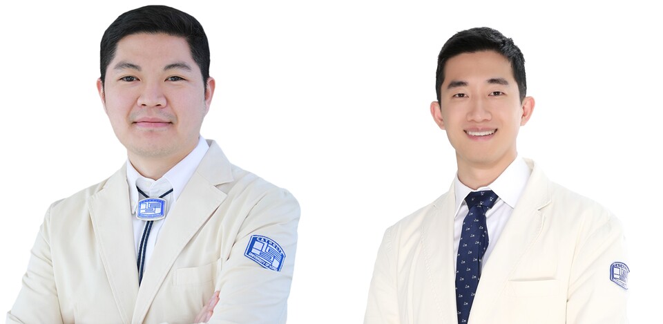 서울성모병원 소화기내과 성필수 교수, 탁권용 임상강사./서울성모병원 제공