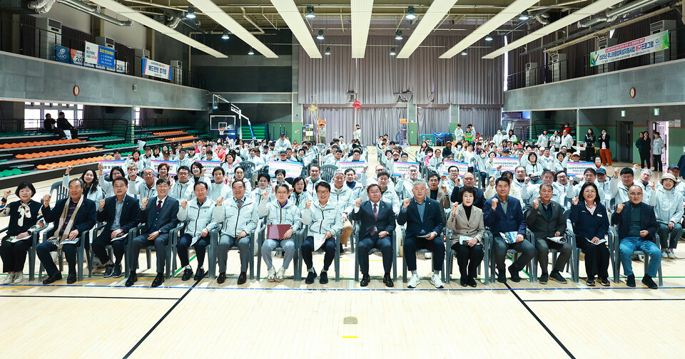 울진군,  ‘제1회 울진군장애인 어울림체육대회’를 성황리에 마무리 .사진=울진군 제공
