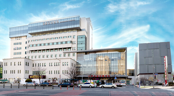 동군산병원 전경./병원