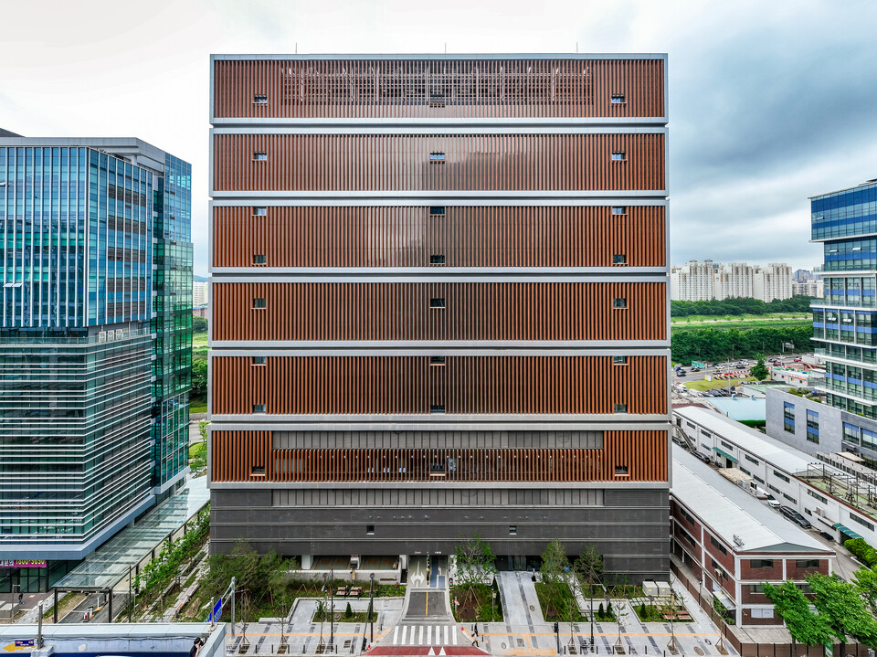 가산 AI 데이터센터 전면./DL건설