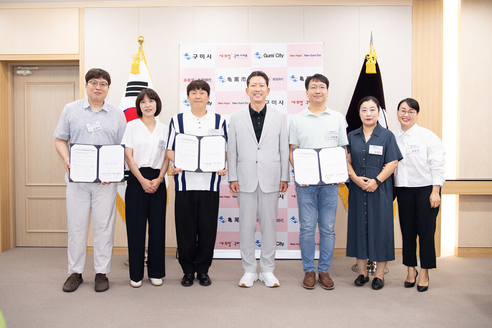 달빛어린이병원협약식. 사진=구미시 제공