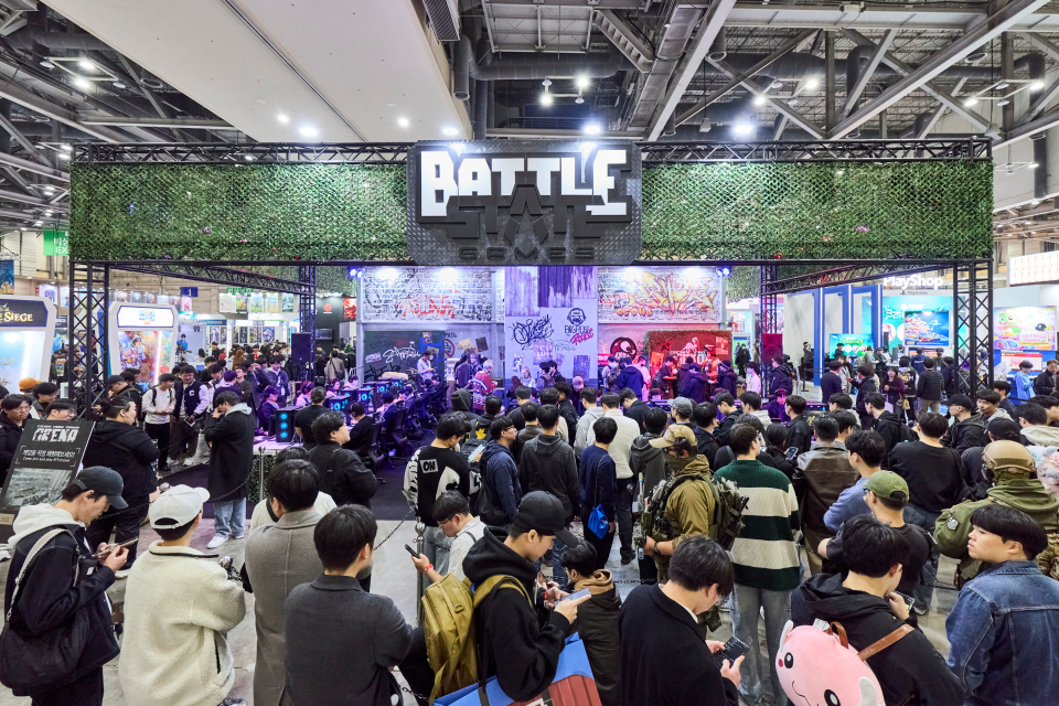 배틀스테이트 게임즈의 참가는 화제가 되기도 했다./지스타 조직위원회