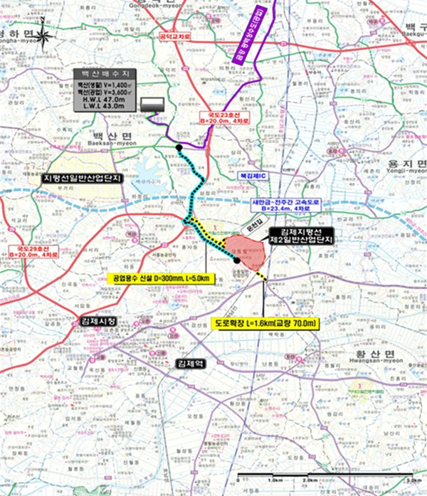 위치도./김제시
