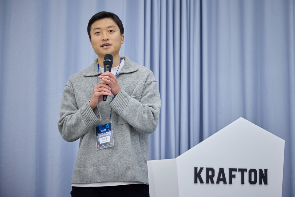 조제웅 크래프톤 AI 기초연구실 실장./크래프톤