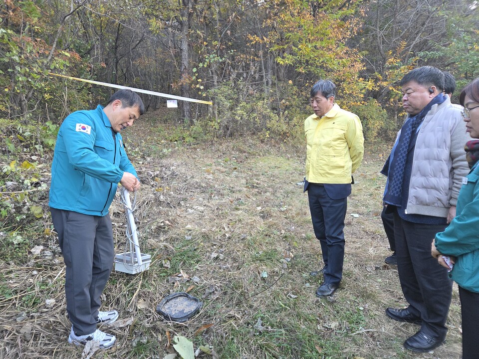 경상북도, 아프리카돼지열병(ASF) 차단을 위한 합동 현장 점검을 실시 .사진=경북도 제공