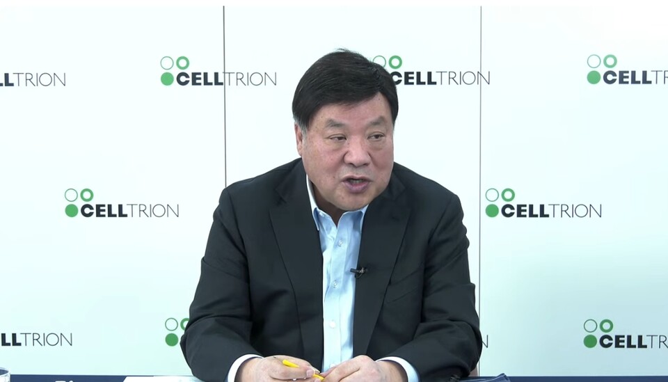 서정진 셀트리온그룹 회장. /온라인 간담회 갈무리