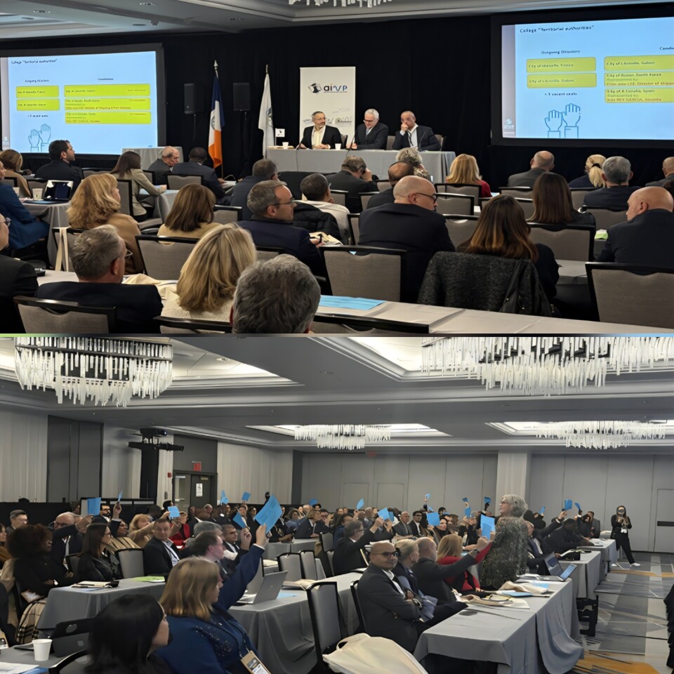 미국 뉴욕에서 열린 ‘2025 세계항구도시협회(AIVP) 총회’ 모습. 사진=부산시