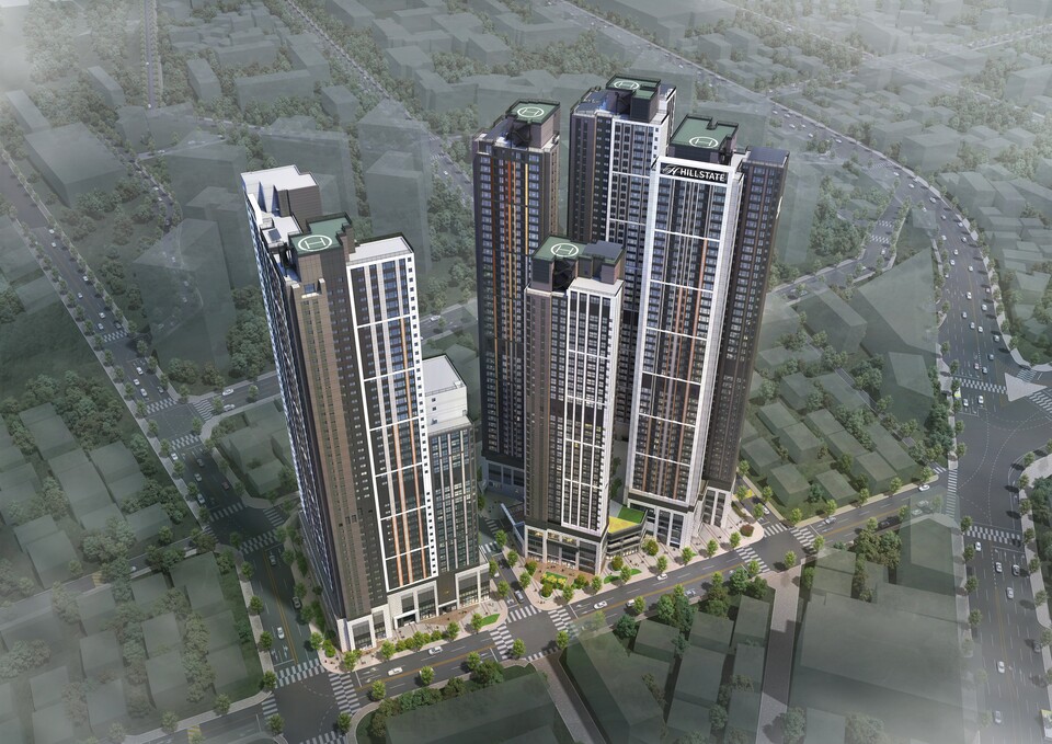 힐스테이트 선암호수공원 조감도./현대건설