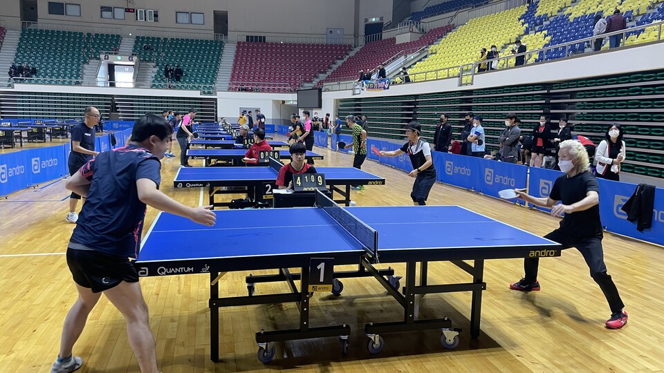 지난 2024 구미시장배 생활체육 전국 오픈 탁구대회. 사진=구미시 제공