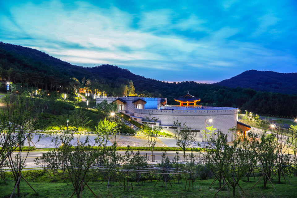 경주시 화랑마을 전경. 사진=경주시