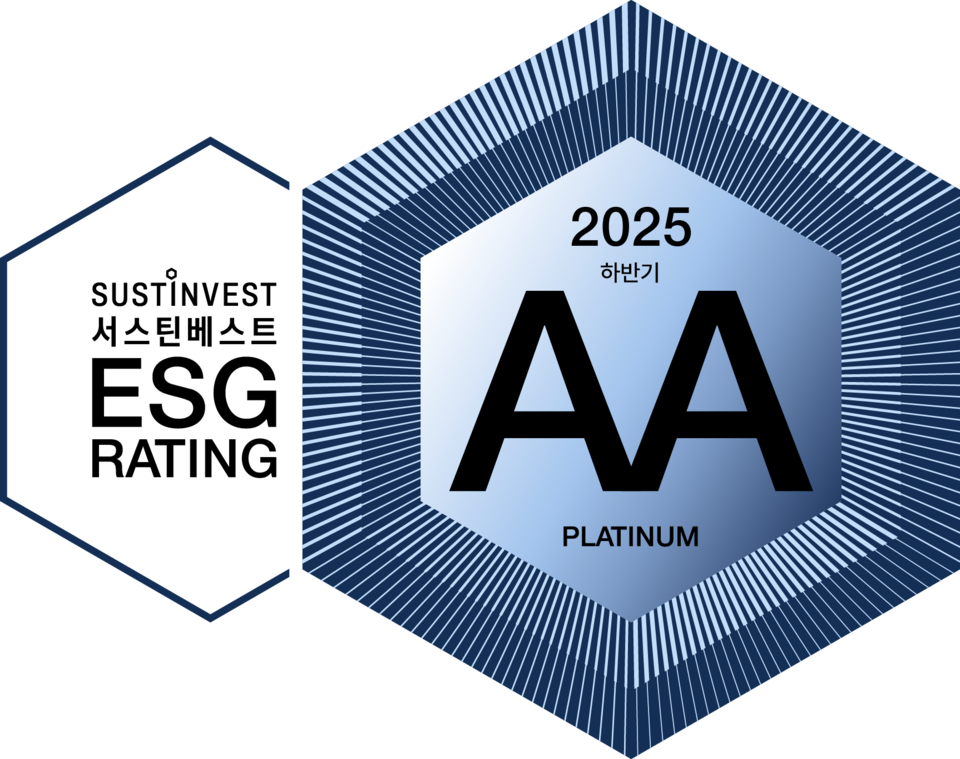 서스틴베스트의 ESG등급 마크./KAI