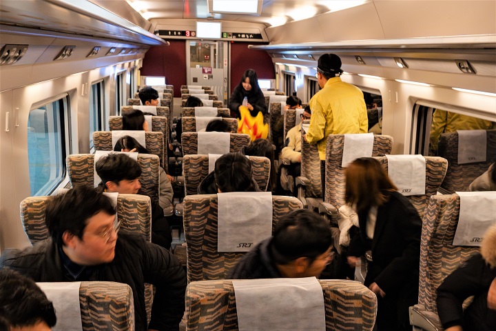 에스알이 수서역에서 복합 재난에 대비한 비상대응 통합훈련을 전개했다./에스알