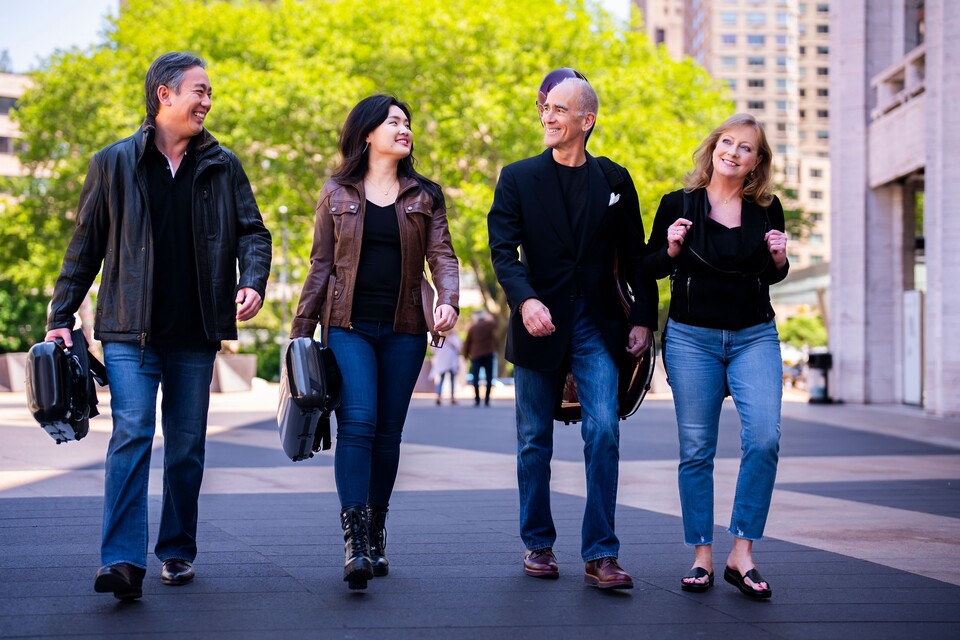  세계 최정상급 앙상블 ‘뉴욕 필하모닉 스트링 쿼텟’ 멤버들. 사진=울산시