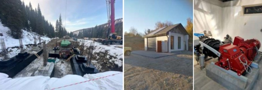 렉스이노베션이 추진중인 키르기스스탄 소수력 발전/렉스이노베이션 제공