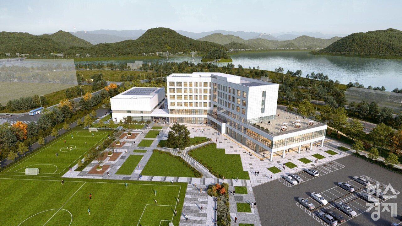 ▲중소벤처기업 전남연수원 조감도 (사진=광양시)