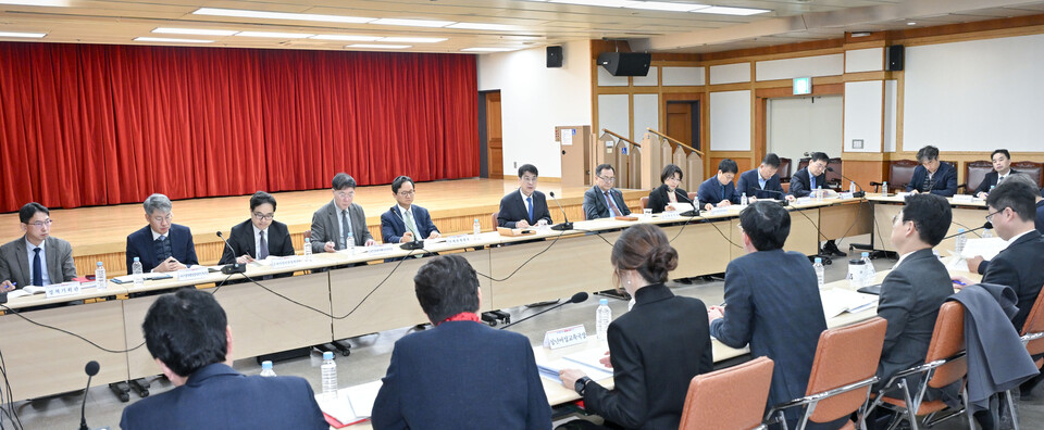 대구시청에서 열린 간부회의. 사진=대구광역시장 제공