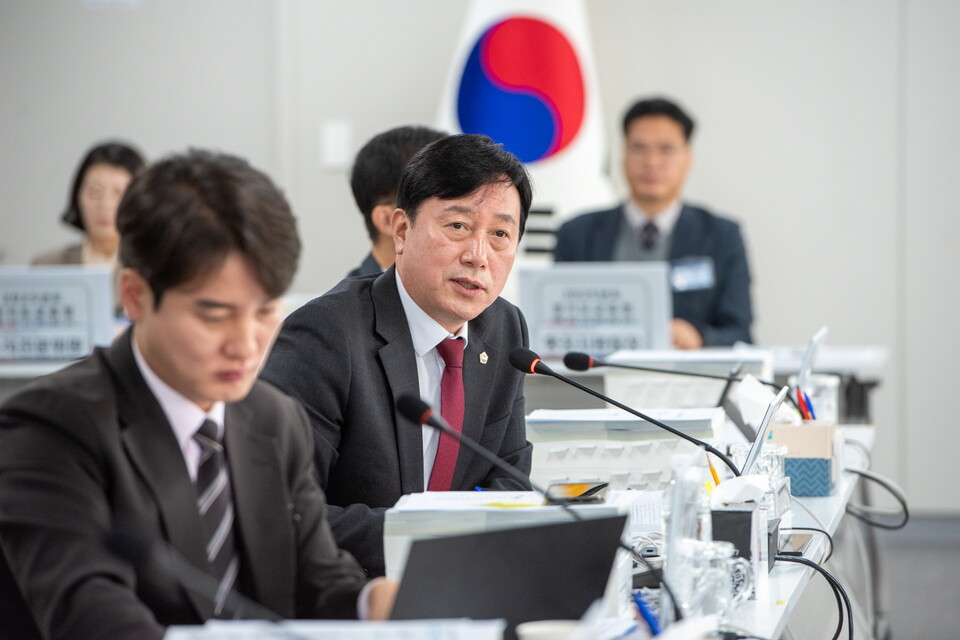 김 의원은 특히 “기부채납 시설도 결국 학생이 사용하는 공간이며, 하자가 발생하면 보수 비용을 교육청 예산으로 떠안는다”며 “설계·시공·준공·인수까지 전 단계에서 실효성 있는 점검이 가능하도록 감독체계를 전면 재정비해야 한다”고 주문했다./ 경기도의회 제공