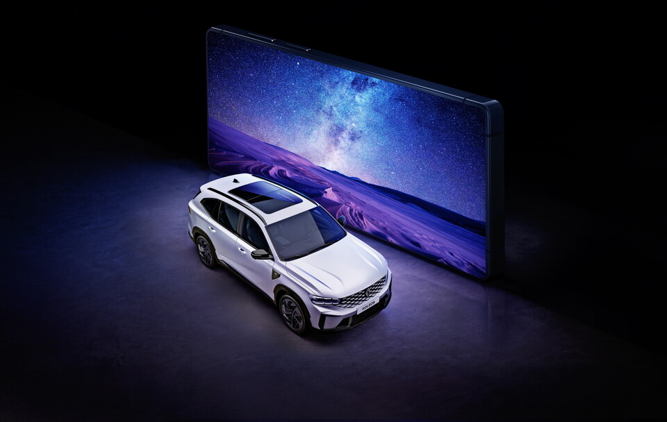 르노 '그랑 콜레오스 에스카파드(escapade) 선루프 버전'의 외관./르노코리아