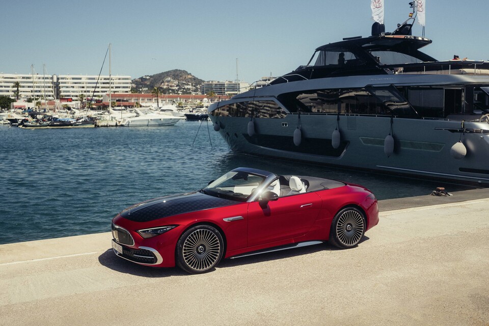 '디 올-뉴 메르세데스-마이바흐 SL 680'의 외관./메르세데스-벤츠 코리아