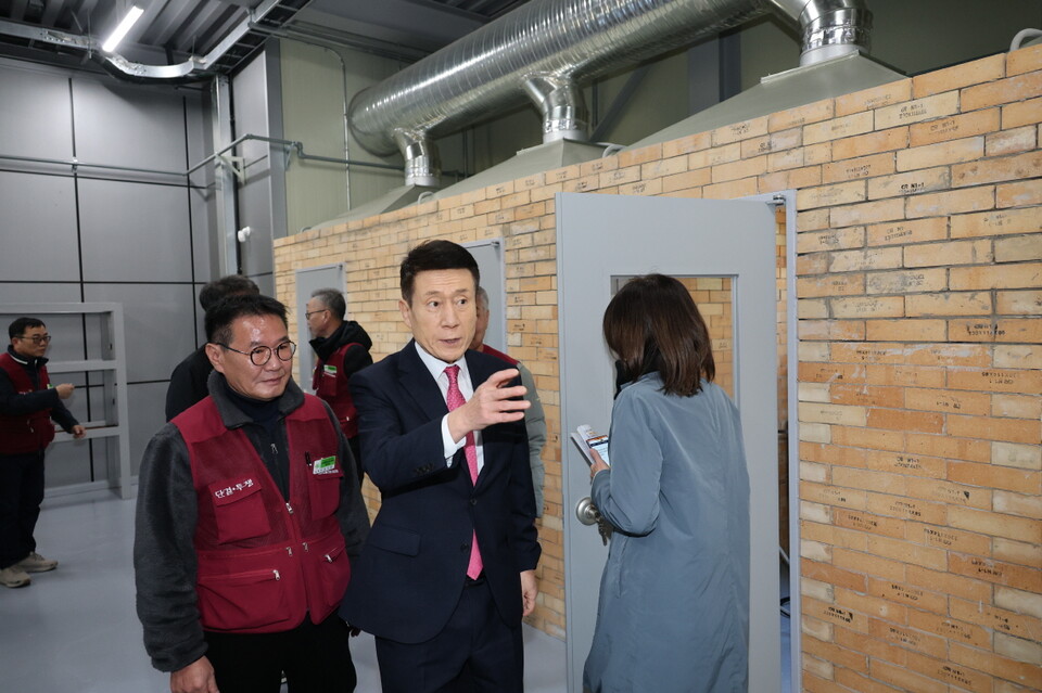 건설기능학교 내부 라운딩 모습. 사진=포항시