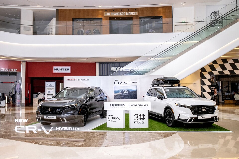 스타필드 하남서 진행된 '혼다 뉴 CR-V 하이브리드 익스피리언스 위크' 이벤트 현장./혼다코리아
