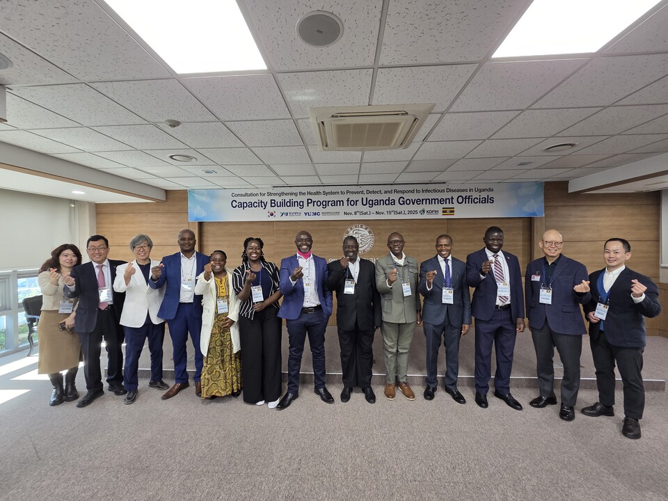 우간다 감염병 대응 역량 강화 지원를 위한 고위급 초청 연수. 사진=영남대학교의료원
