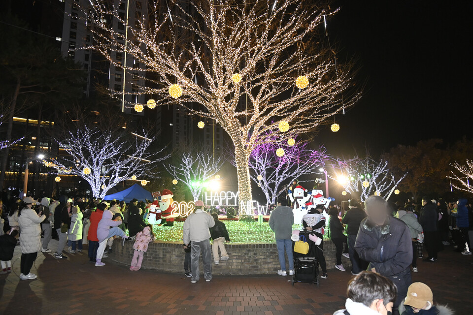 2025년 11월 25일 달성군 유가읍 크리스마스 페스타. 사진= 달성군 제공