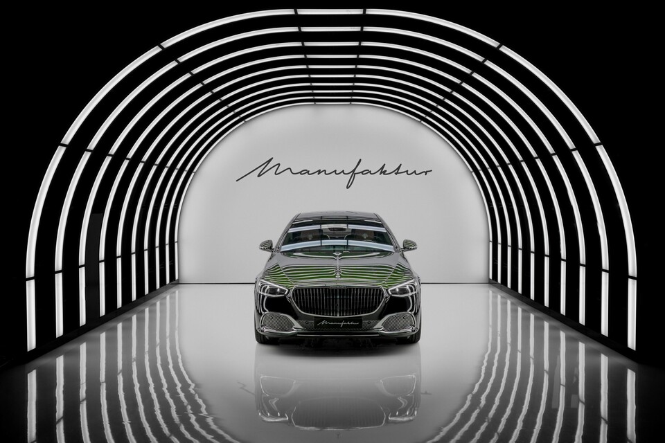 벤츠의 한정판 모델 '메르세데스-마이바흐 V12 에디션'의 외관./메르세데스-벤츠 코리아